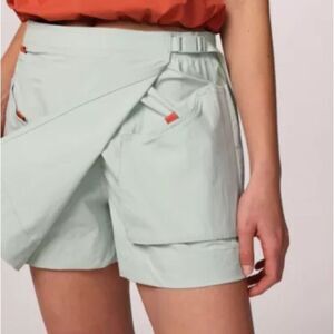 Columbia Khaki Skorts with Wrap Design